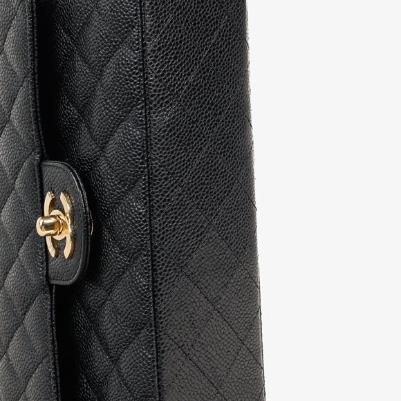 Chanel Small Black Caviar Classic Double Flap Bag - Picture 5 of 16